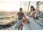 Romantic sailing cruise