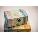 Hand Painted Custom-Built Wooden Box 22cm/18cm/11cm