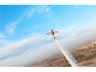 Acrobatic flight with a champion in Bucharest