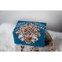 Hand Painted Custom-Built Wooden Box 22cm/18cm/11cm