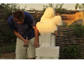 Stone carving- Introductory course in Bucharest 