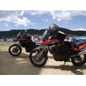 Motorcycle ride in Transylvania with a BMW F800